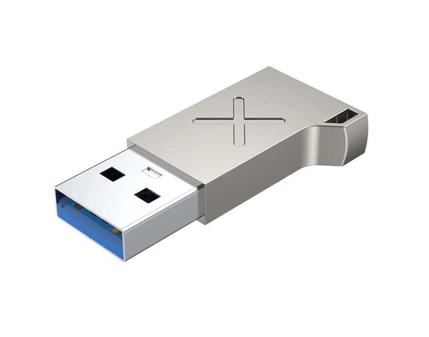 Unitek A1034NI USB3.1 Type-C Female to Type-A Male Adapter Silver