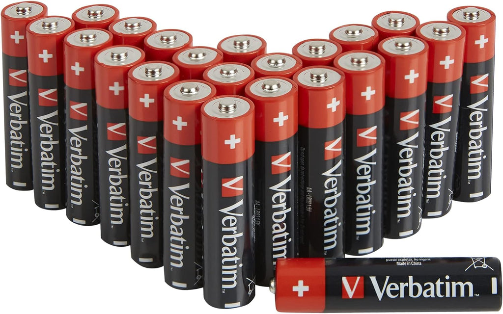 Verbatim Alkaline AA 24pcs Batteries (Box)