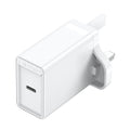 Vention Charger Wall 30W 1xUSBC UK Plug White FAIW0-UK