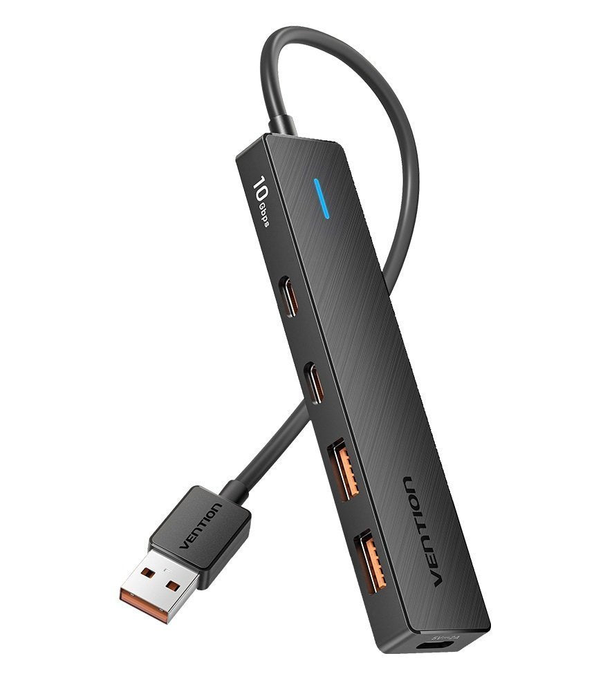 Vention IT HUB USB-A 2xA 2xC 3.2 Gen2 + USBC Power Port CHSBB