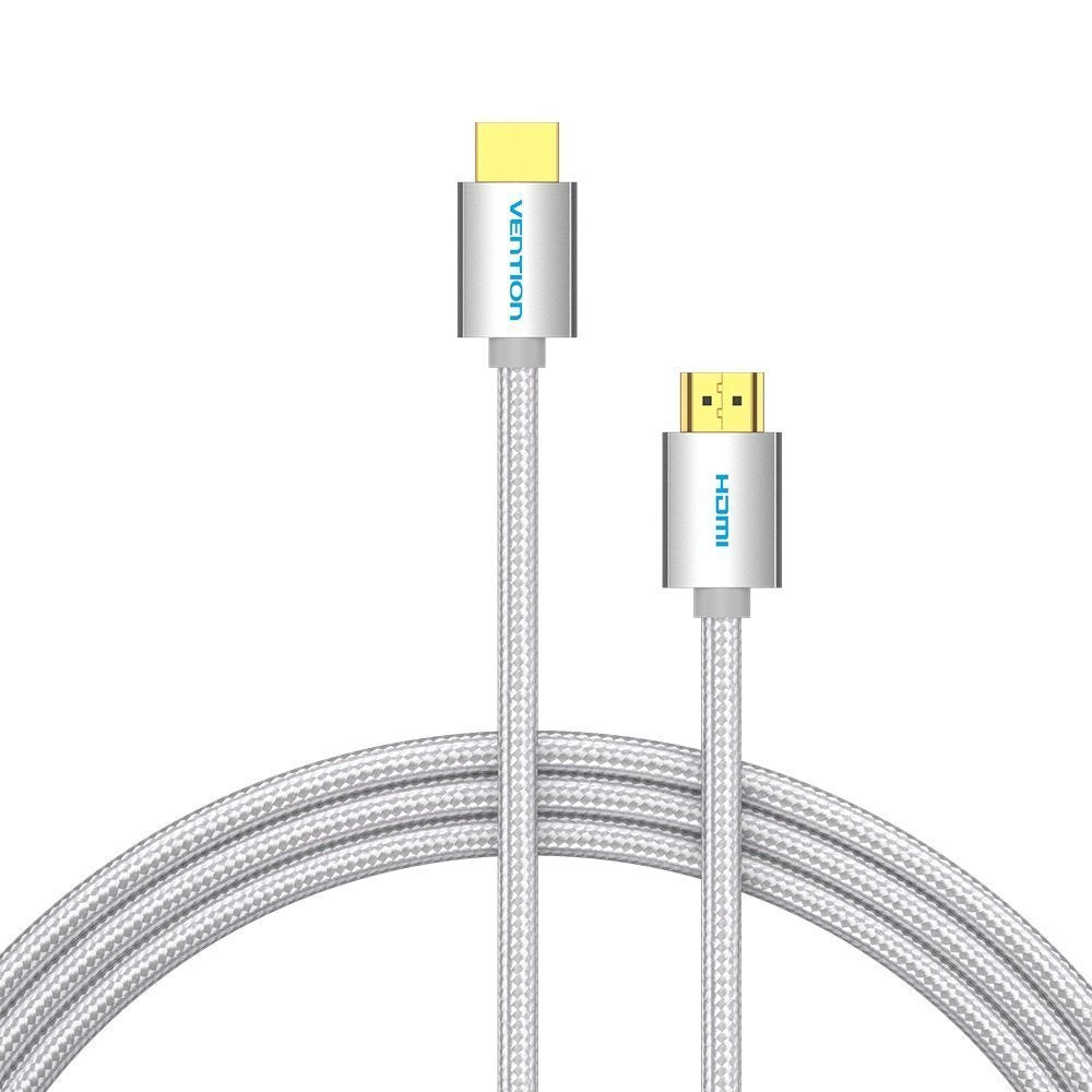 Vention HDMI Cable 2.0 4K60Hz Braided 2.0m Silver AABIH