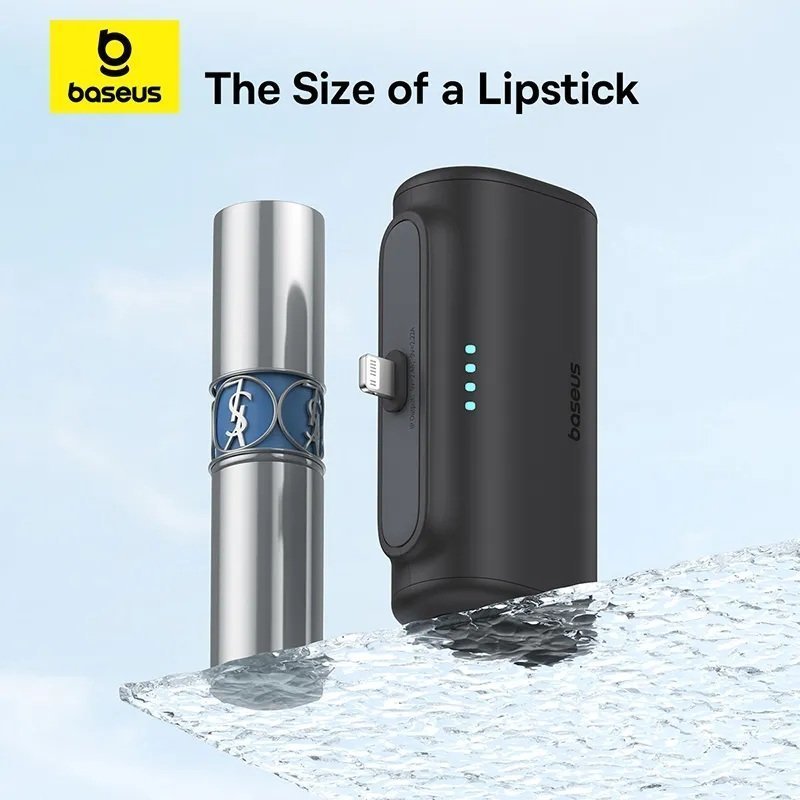 Baseus Powerbank 20W 5000mAh Plug-In Lightning 20W Black