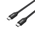 Unitek C14059BK Braided Type-C to Type-C Cable PD 100W 2.0m
