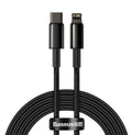 Baseus Gold Type-C to Lightning PD 20W 2m Black