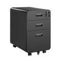 Lumivida File Cabinet Mobile with 3 Lockable Drawers CAB03-3