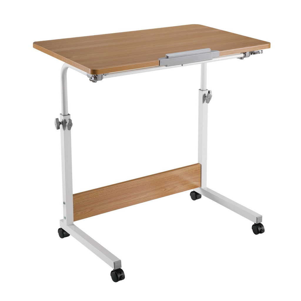 Lumivida Computer Tray Desk Mobile Height Adjustable 50x80cm FWS10-4