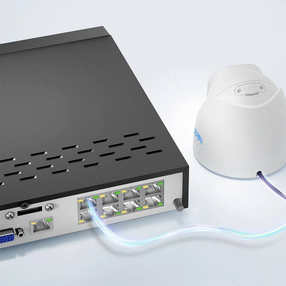 REOLINK KIT Σύστημα Παρακολούθησης 8 Καναλιών με 4 Κάμερες Dome 8MP & 2TB Σκληρό Δίσκο