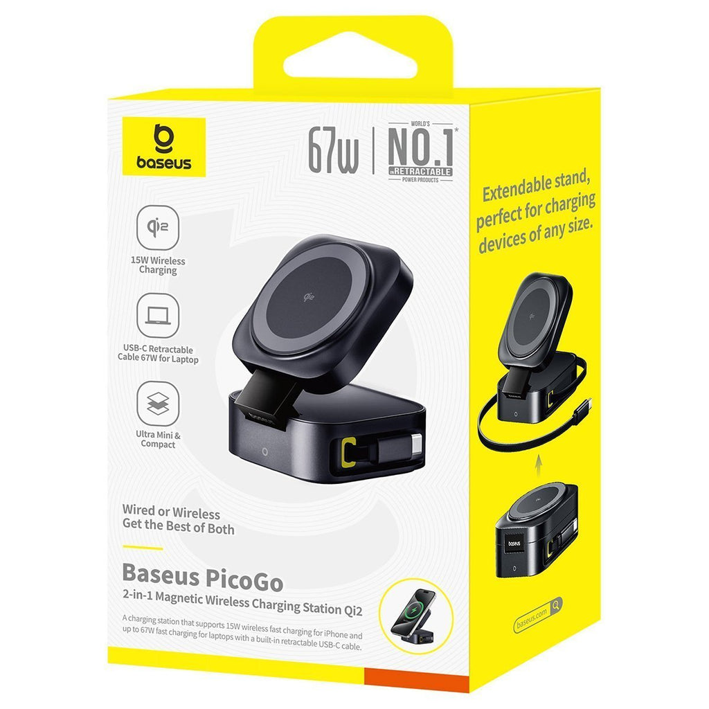 Baseus Charger Desktop Wireless+Wired 67W PicoGo Series