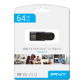PNY Attache 4 USB 2.0 Stick 64GB Black