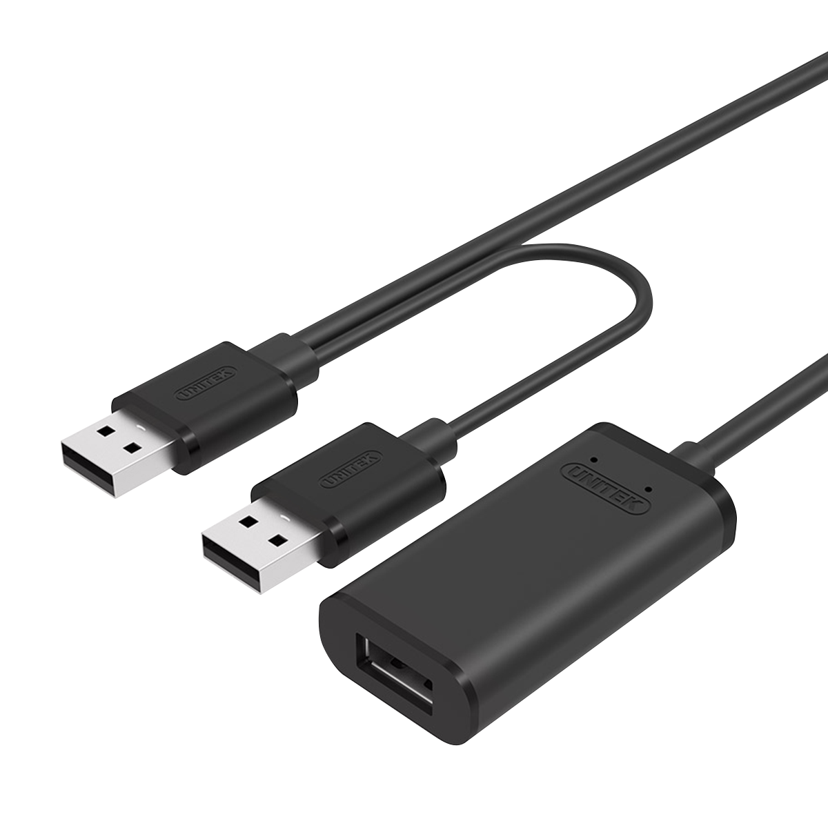 Unitek Y-277 USB2.0 USB-A Male to USB-A Female Active Extension Cable 5m