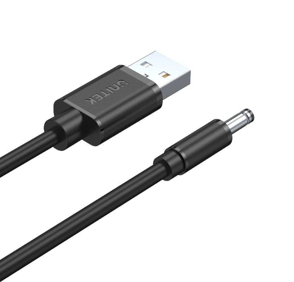 Unitek Y-C495BK USB to DC 3.5×1.35mm Power 1.5m