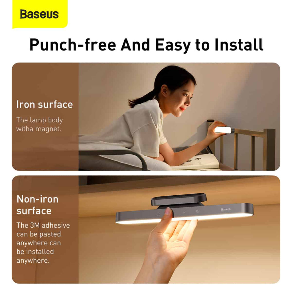 Baseus VA Light LED Magnetic Rechargeable Lamp DGXC-02 Grey