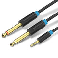 Vention AUDIO 3.5mm M to 2×6.3mm M Cable 3.0m BACBI