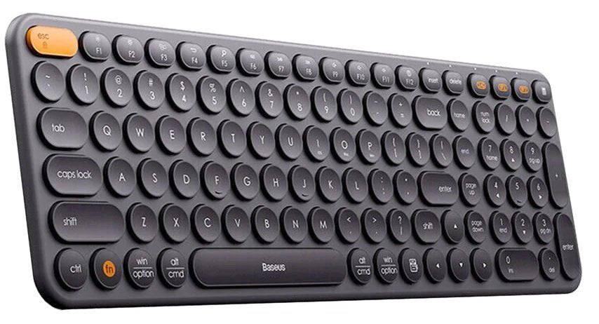 Baseus K01B Wireless Tri-Mode Keyboard Frosted Gray