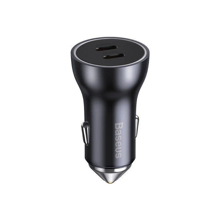 Baseus Car Charger C+C 60W Golden Contactor Max Dark GrayDuplicate
