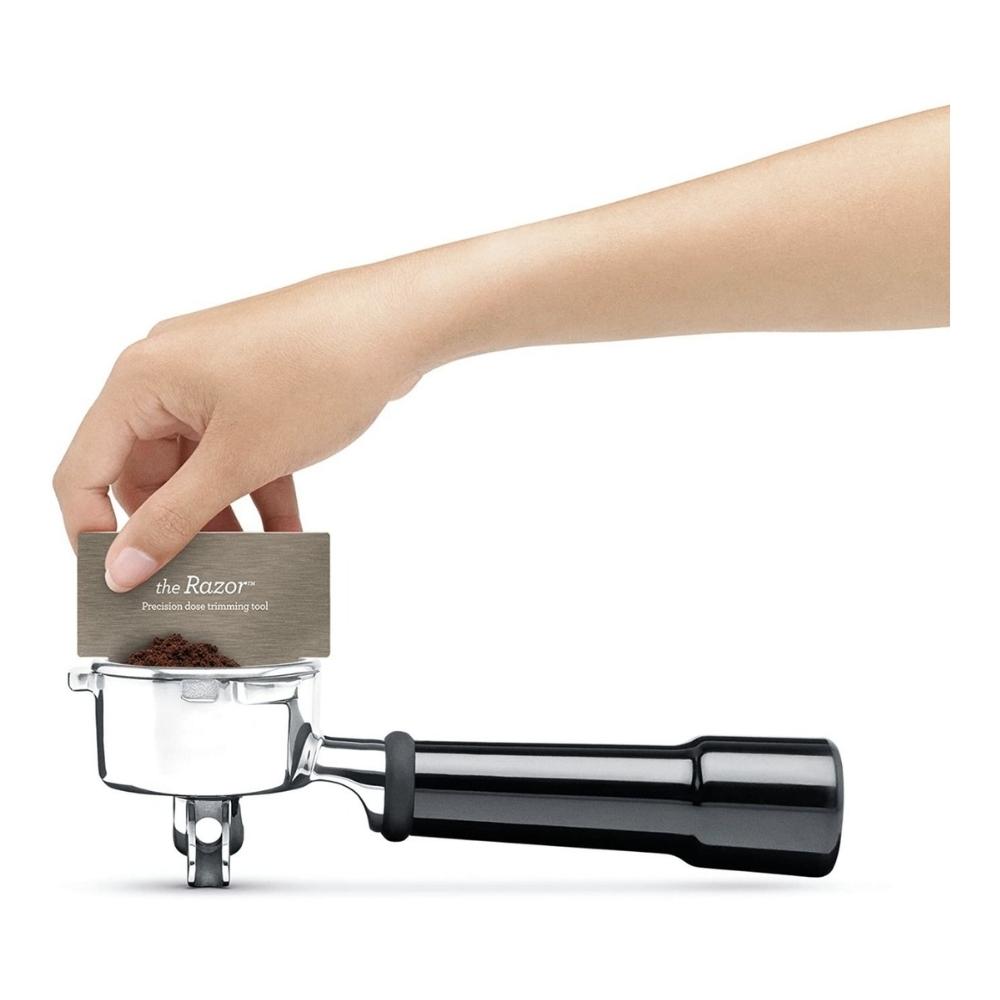 Sage TheSAGE Barista Express Μηχανή BES875UK Espresso 1850W Πίεσης 15bar με Μύλο Άλεσης