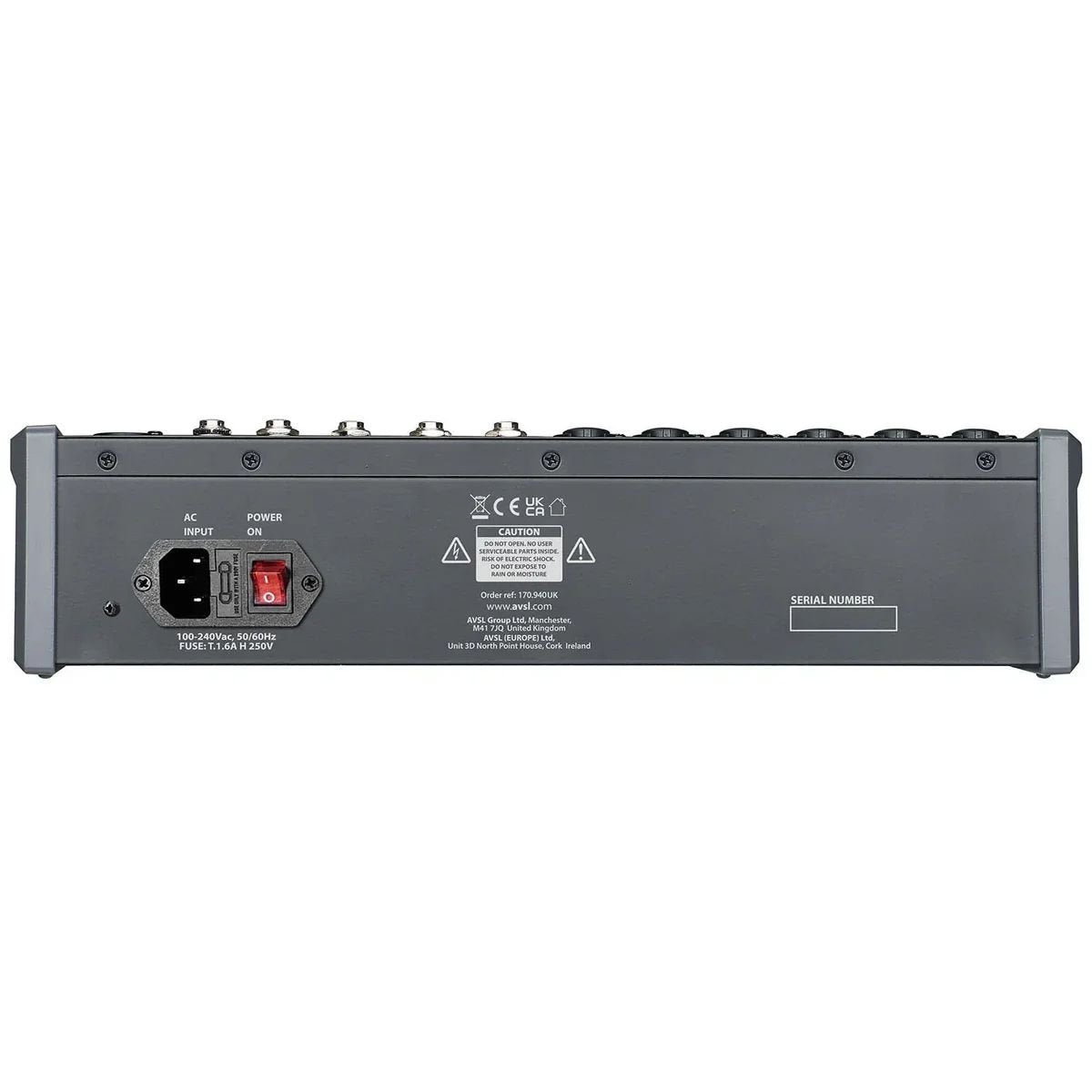 Citronic CMC-14 Live Mixer Μίκτης Ήχου 14 Καναλιών με DSP, Bluetooth & USB Εγγραφή/Αναπαραγωγή, 170.940UK