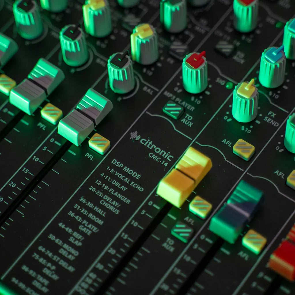 Citronic CMC-14 Live Mixer Μίκτης Ήχου 14 Καναλιών με DSP, Bluetooth & USB Εγγραφή/Αναπαραγωγή, 170.940UK