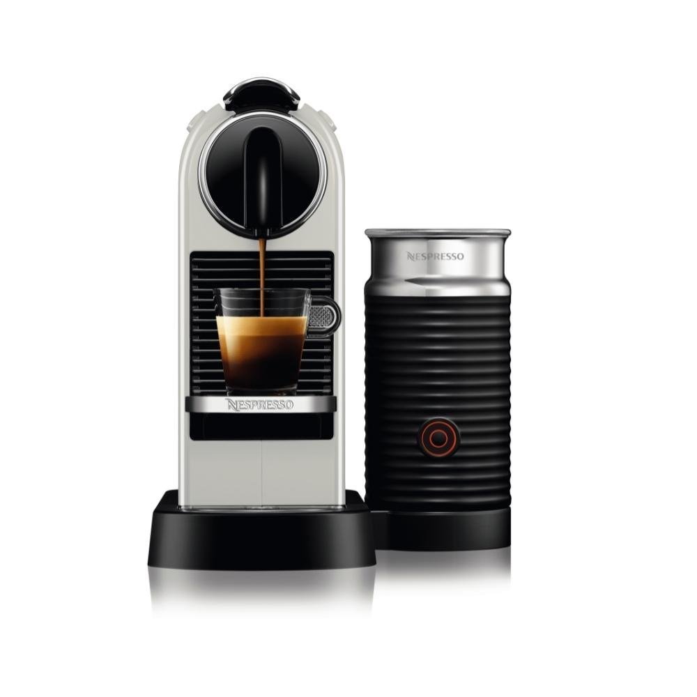 Nespresso Citiz & Milk D123 Καφετιέρα για Κάψουλες, Άσπρο