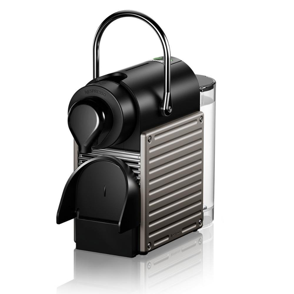 Nespresso Pixie Καφετιέρα Espresso & Lungo για Κάψουλες 19bar, Titan