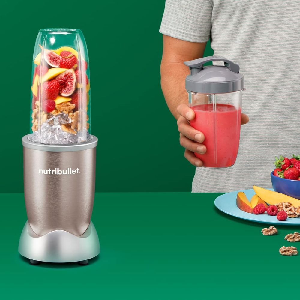 NutriBullet Pro Μπλέντερ για Smoothies 0.5lt 600W Μπεζ