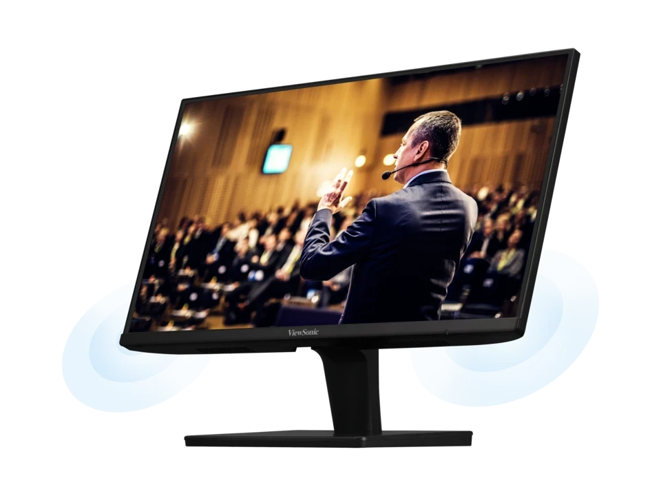 Viewsonic Monitor VA 32″ 2K IPS 75Hz HDR10 with Dual HDMI/DisplayPort & Speakers VA3209-2K-MHD