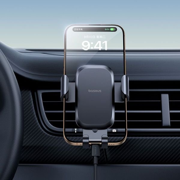 Baseus Car Holder AirVent Gravity METAL AGE GO