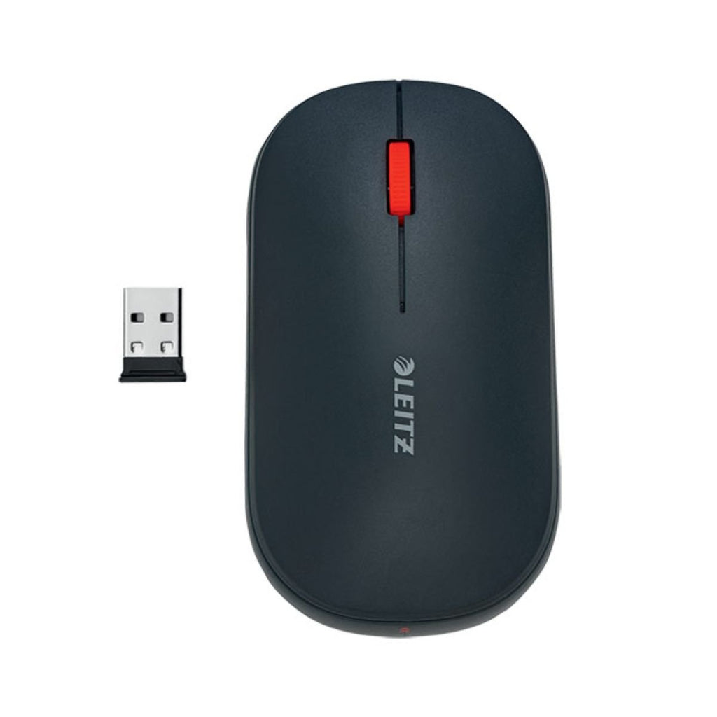 Leitz Cosy SureTrack Ασύρματο Bluetooth Ποντίκι με 1200/2400/4000 DPI LEI-6531-89 Velvet Grey