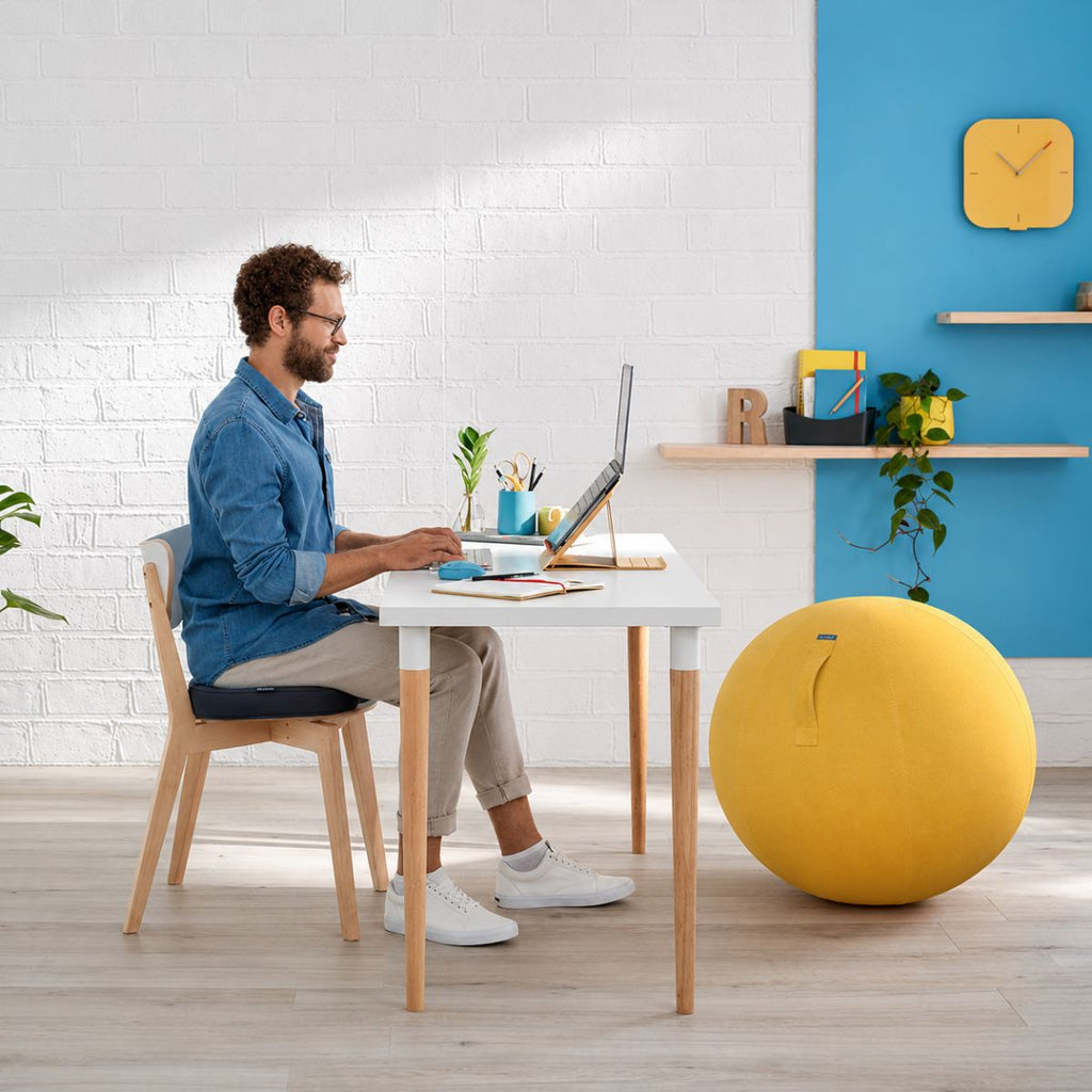 Leitz Ergo Cosy Ορθοπεδικό Μαξιλάρι Καθίσματος για Γραφείο, Σπίτι & Αυτοκίνητο LEI-5284-89 Velvet Grey