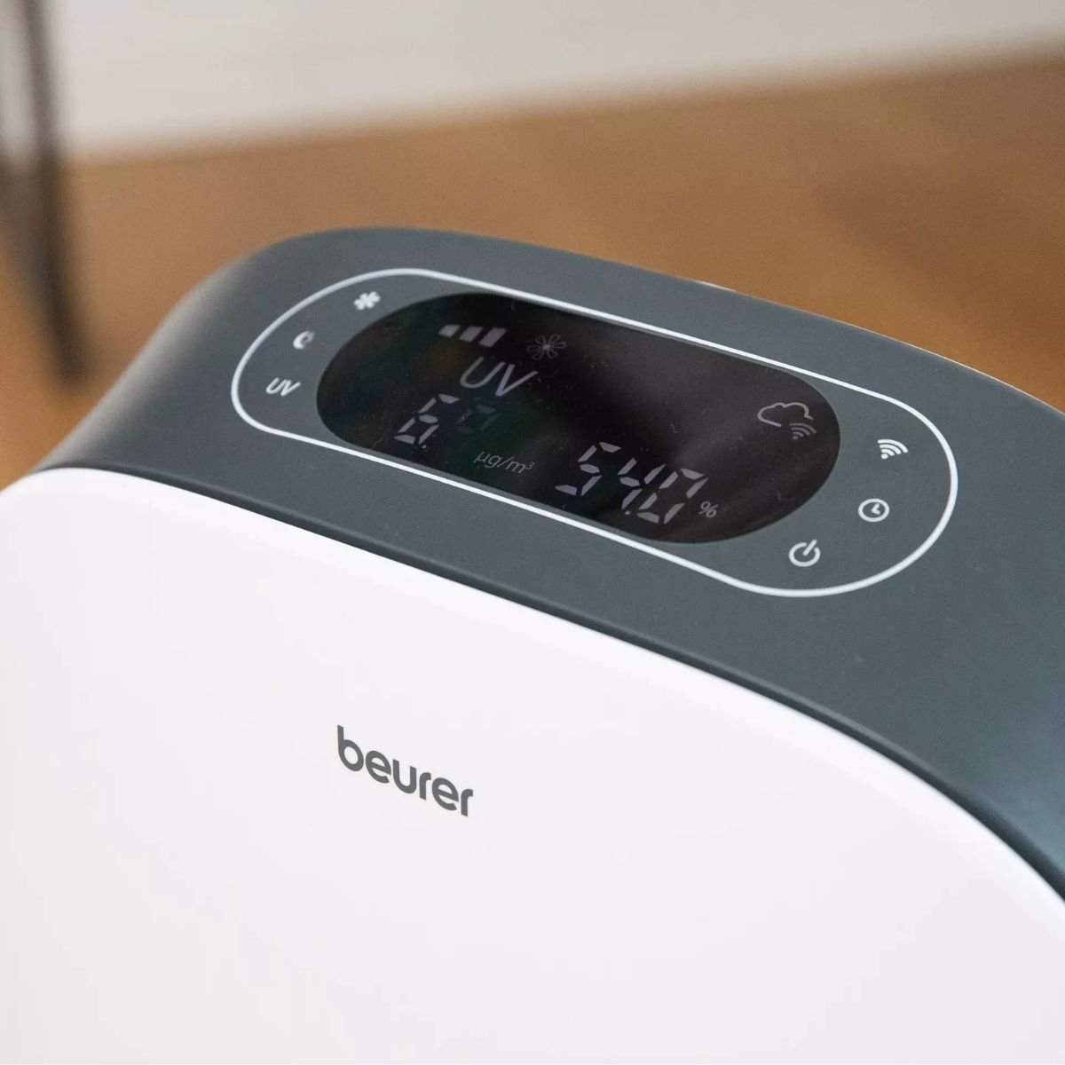 Beurer Καθαριστής Αέρα Wi-Fi 75W με Φίλτρο HEPA H13, Έλεγχο μέσω Εφαρμογής και Κάλυψη έως 106m² LR500BT