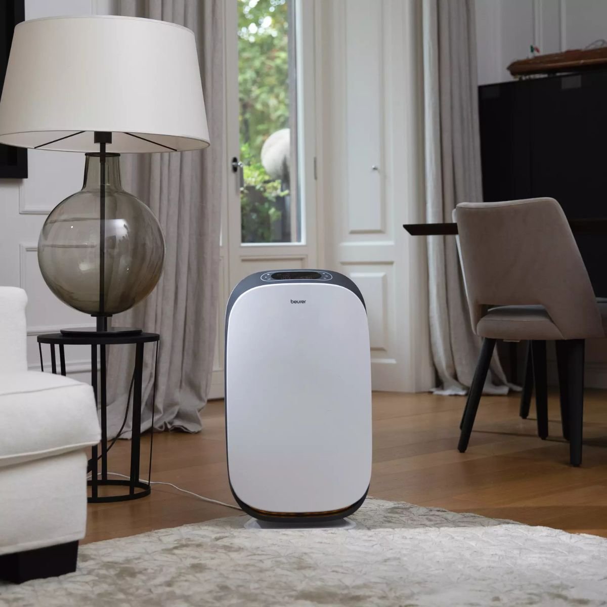 Beurer Καθαριστής Αέρα Wi-Fi 75W με Φίλτρο HEPA H13, Έλεγχο μέσω Εφαρμογής και Κάλυψη έως 106m² LR500BT