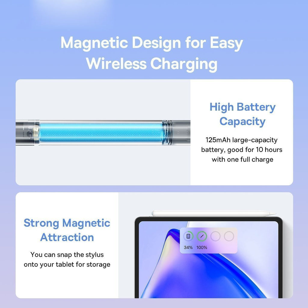 Baseus IT Stylus Active Smooth Writing 2 Wireless Charging LED & Extra Tip