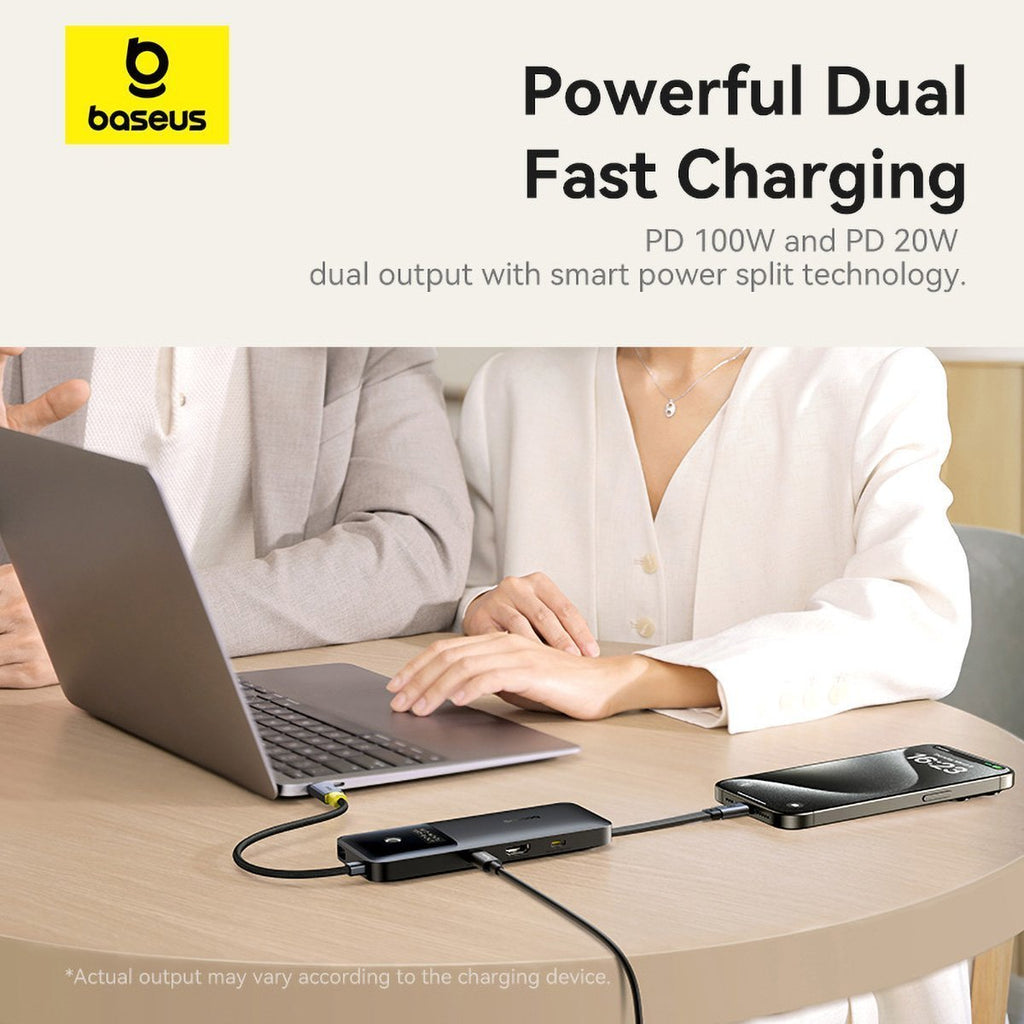 Baseus IT NOMOS Dual Fast Charging 6-in-1 USB HUB