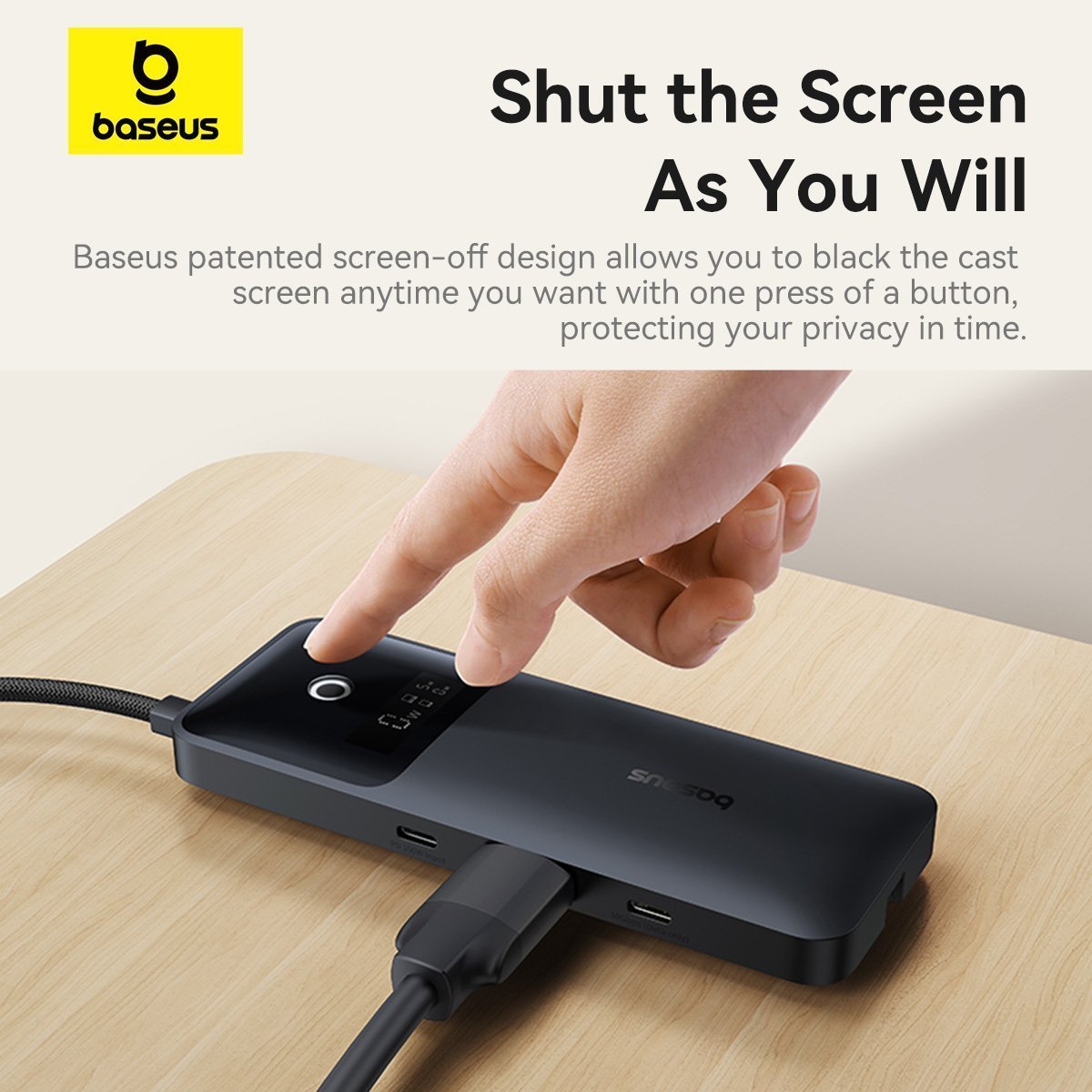Baseus IT NOMOS Dual Fast Charging 6-in-1 USB HUB