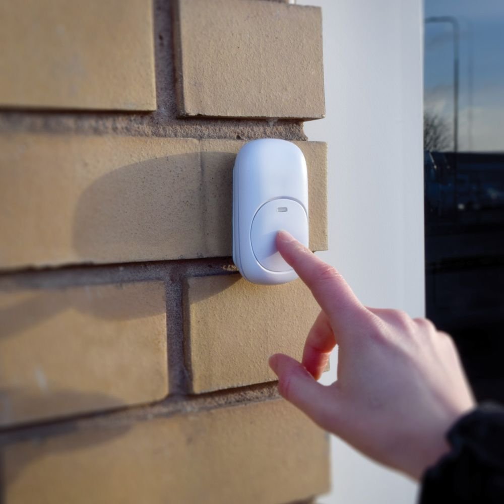 Mercury Wireless Plug-in Doorbell White 350.310UK