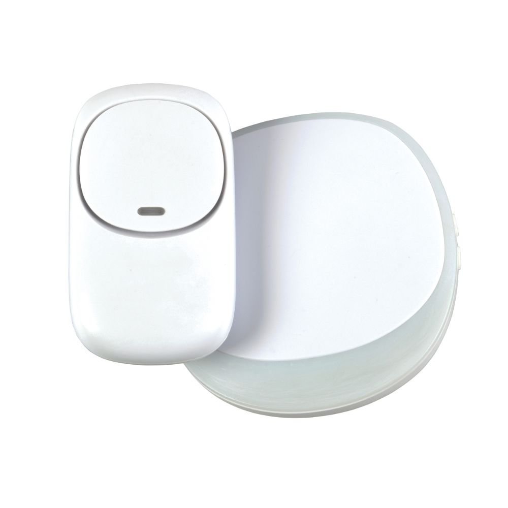 Mercury Wireless Plug-in Doorbell White 350.310UK