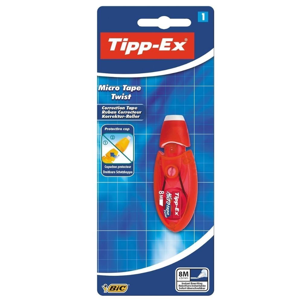 Micro Tape Twist Διορθωτική Ταινία 5 mm x 8 m με Περιστρεφόμενη Κεφαλή & Μηχανισμό Επανατύλιξης