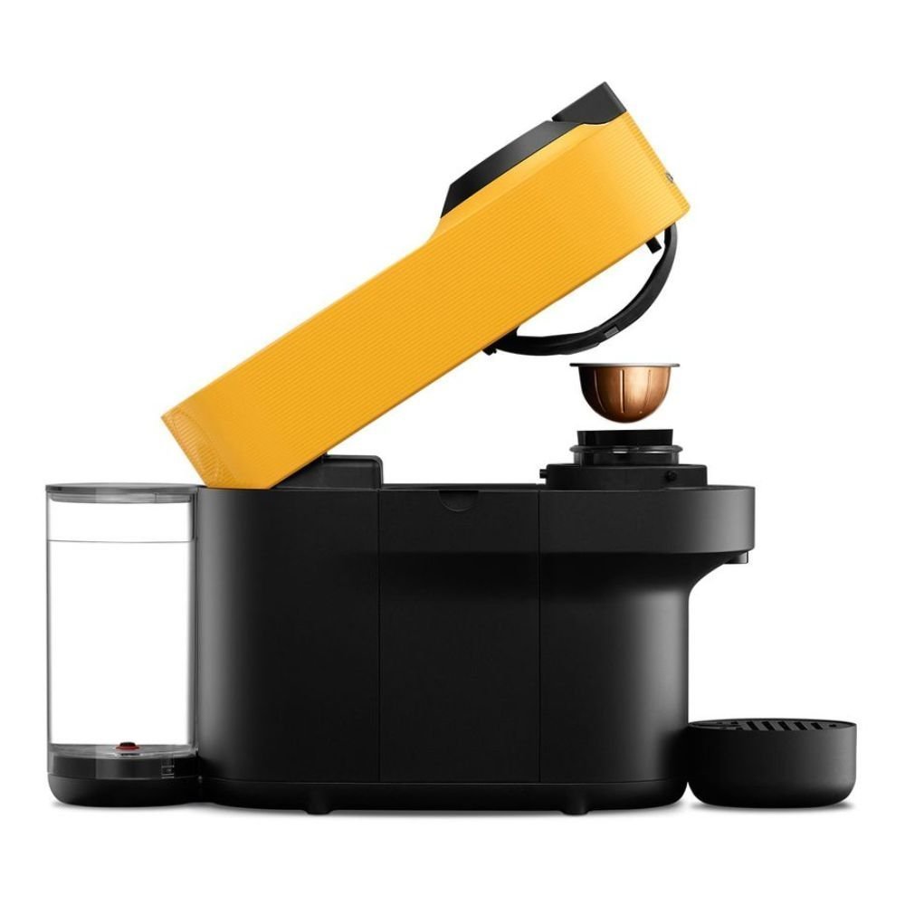 Nespresso Vertuo Pop Μηχανή Καφέ με Centrifusion™ Τεχνολογία & 6 Μεγέθη Ροφημάτων για Κάψουλες Vertuo,19bar, Mango Yellow