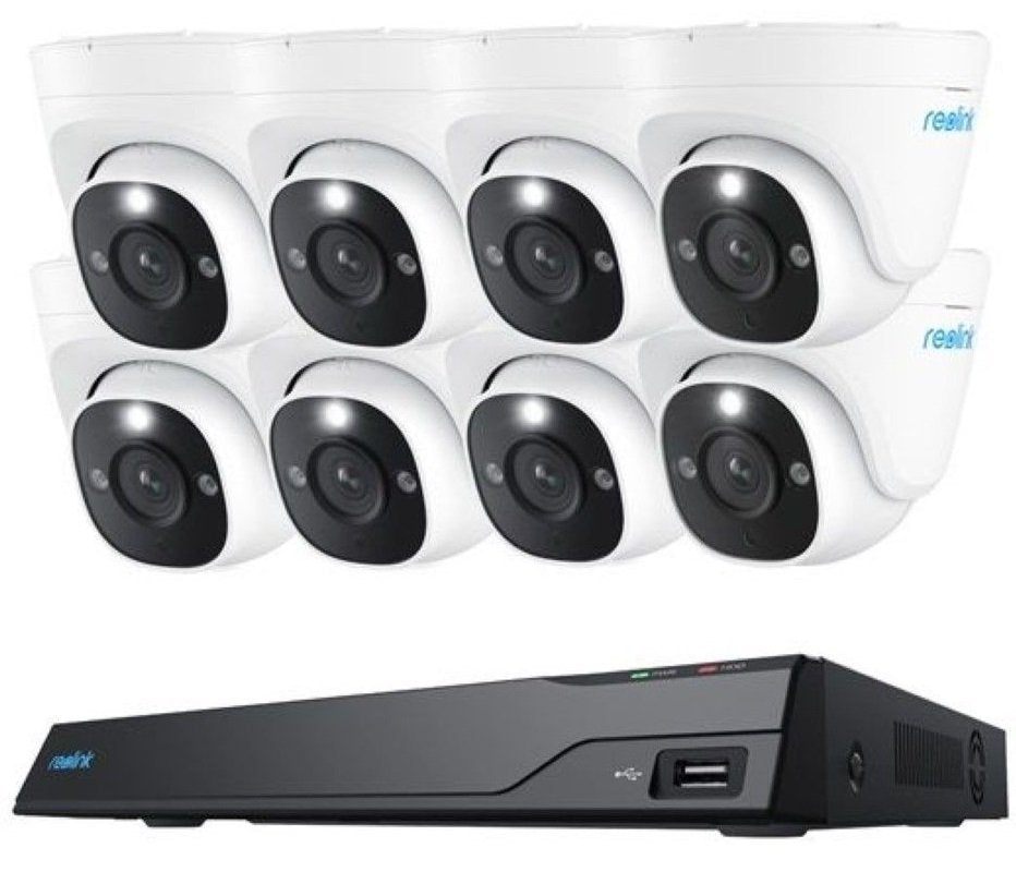 Reolink KIT 16xChNVR+8x12MP Dome+4TB NVS16-12MD8
