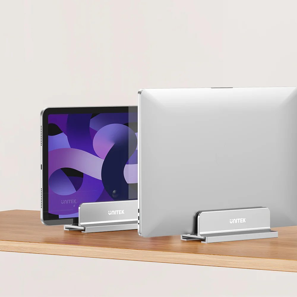 Unitek Stand for Laptop Adjustable Vertical Holder OT172GY