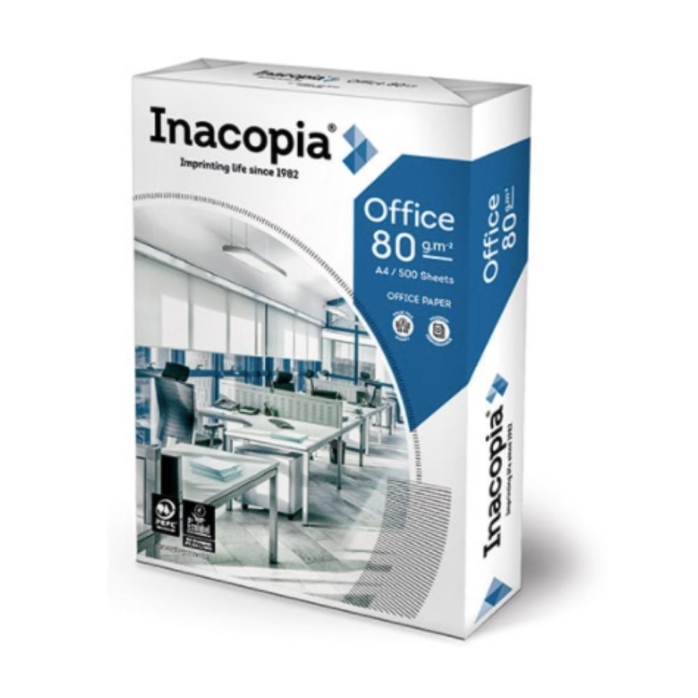 Inacopia Office Copier Paper A4/80g, P500-WHT