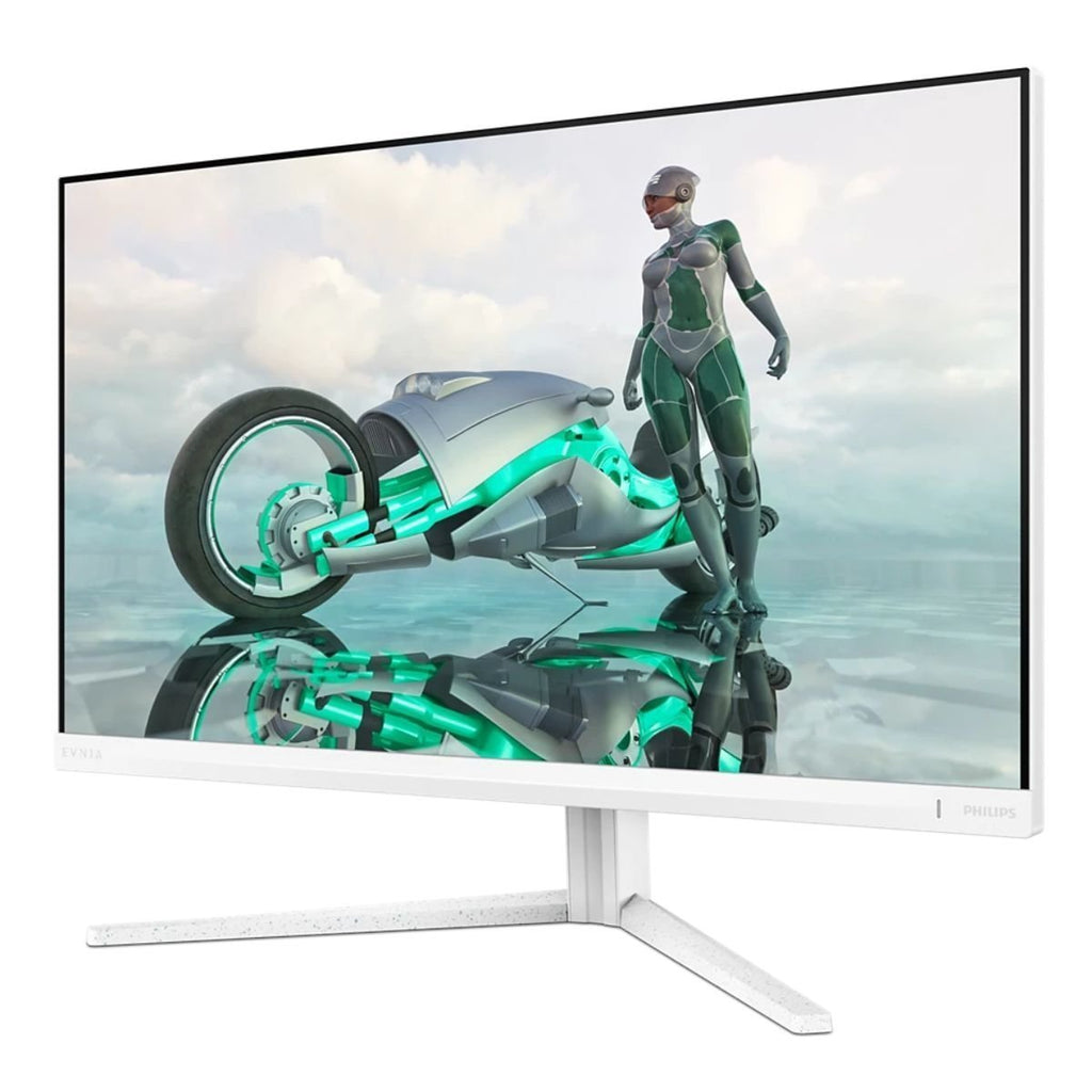 PHILIPS Evnia 3000 27” Οθόνη Gaming QHD 260Hz 0.3ms HDR10 με Εργονομική Βάση – Fast IPS Panel, HDR10, Λευκή