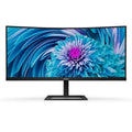 PHILIPS E Line Οθόνη 34″ UltraWide Κυρτή WQHD (3440×1440) με USB-C Power Delivery 65W, VA Panel & AMD FreeSync™ Premium, Μαύρο 346E2CUAE/00