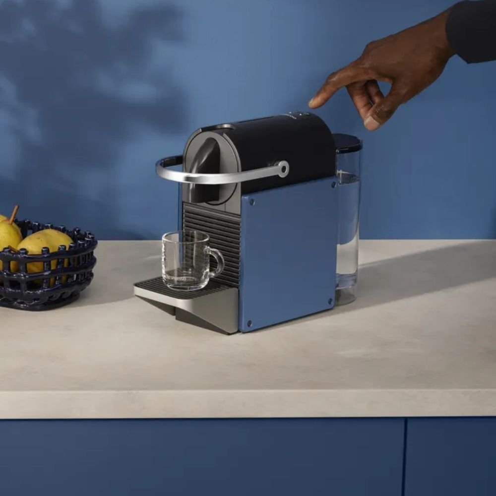 Nespresso Pixie Καφετιέρα Espresso & Lungo για Κάψουλες 19bar, Dark Blue