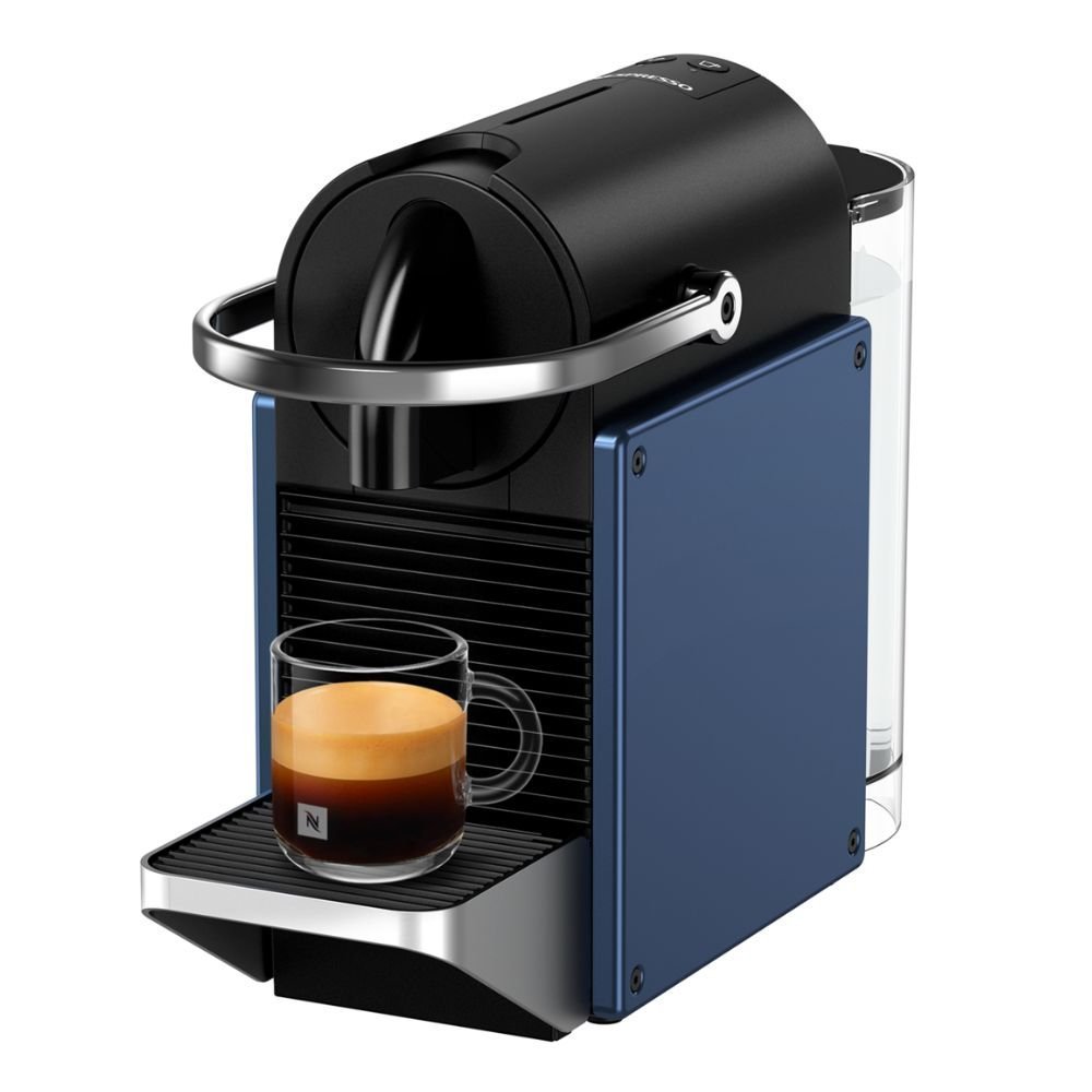 Nespresso Pixie Καφετιέρα Espresso & Lungo για Κάψουλες 19bar, Dark Blue