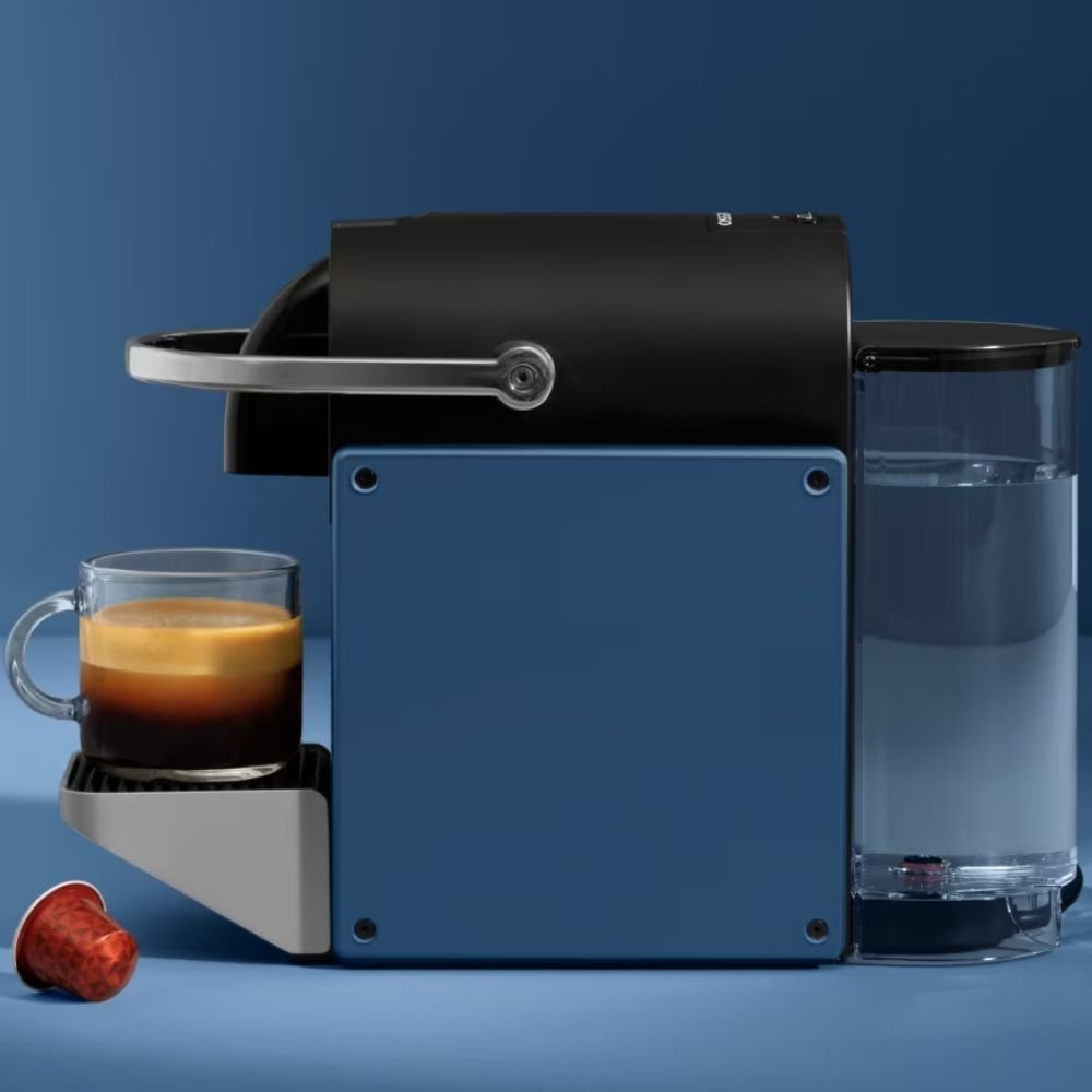 Nespresso Pixie Καφετιέρα Espresso & Lungo για Κάψουλες 19bar, Dark Blue