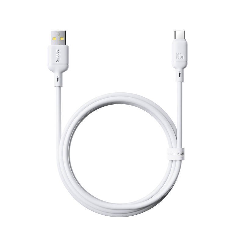 Baseus Cable USB-C to USB-A Silky Series 1.0m 100W White