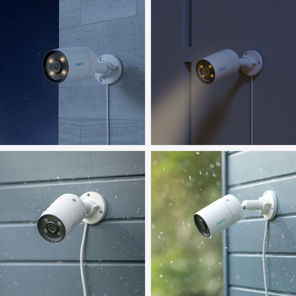 Reolink POE IP Bullet Camera 4MP Fixed ColorX Series P320X