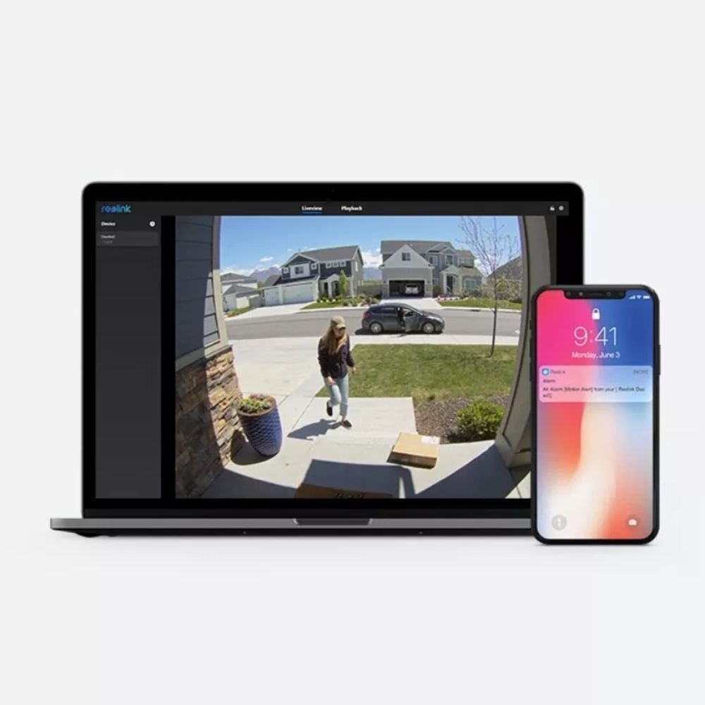 Reolink Κουδούνι Πόρτας με Κάμερα και Wi-Fi Υψηλή Ανάλυση 2K+ και Έξυπνη Ανίχνευση Προσώπων