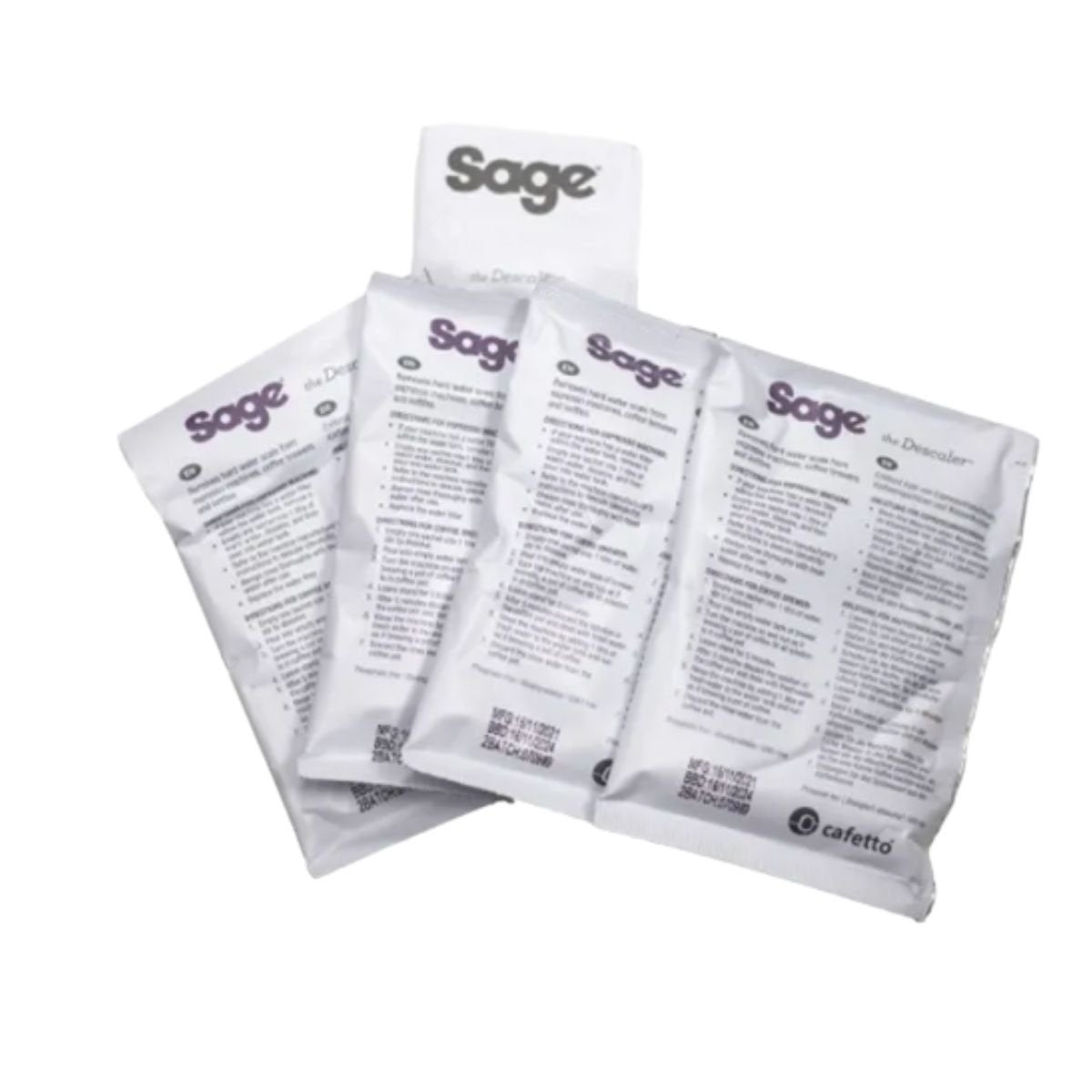 SAGE The Descaler™ Σετ Αφαλάτωσης 4 Τεμαχίων για Καφετιέρες & Βραστήρες Sage, BES007UK